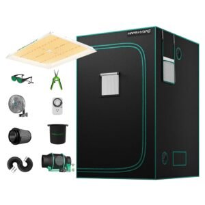 Mars Hydro TSW2000 300W LED Grow Light + 120x120x200cm Complete Grow